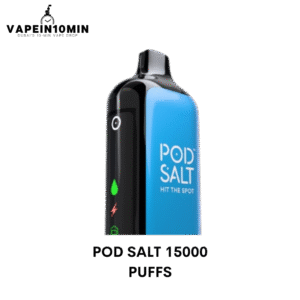 PodSalt 15K Puffs Disposable Vape Dubai with advanced mesh coil, rechargeable battery, and authentic nicotine salt flavors – fast vape delivery by vapein10min.com