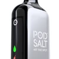 Pod salt vape device with LED indicator and sleek design, portable e-cigarette for vaping enthusiasts.