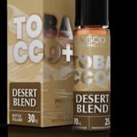 VGOD SaltNic Labs Desert Blend e-juice for vaping, 30ml bottle with nicotine salt for smooth throat hit.
