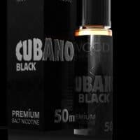 SaltNicLabs Cubano Black nicotine e-liquid for vaping, 50ml, premium salt nicotine.
