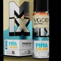 VGod Saltnic Labs Piña Colada e-liquid vape juice.