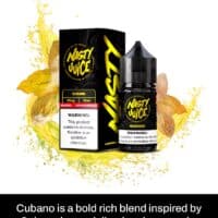 Rich Cuban cigar-inspired vape juice flavor for a bold smoky vaping experience.