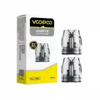VAPOO VMATE top fill cartridge for vape devices, 2-pack, 3ml capacity.