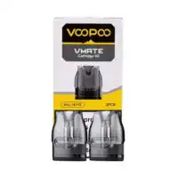 Replaceable vape pod cartridges for vaping devices, compatible with vaporizer mods, 3mL capacity, 0.7Ω coil, pack of 2.