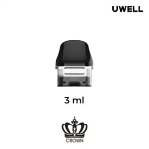 Uwell Crown D Pods– large capacity cartridge for rich vapor, vape delivery Dubai