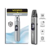 VooPoo Argus G3 vape device, sleek mod with 1500mAh battery, TFT screen, and Argus Top Fill cartridge, ideal for vaping enthusiasts.