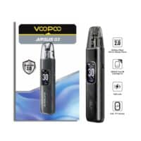 VooPoo Argus G3 vape pod device with touchscreen, 1500mAh battery, and 2.0 ohm coil.