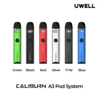 Uwell Caliburn A3 pod kit 520mAh 2ml mesh coil vape Dubai