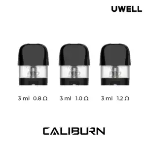 Uwell Caliburn X Pod Cartridge 3 ml (2 pack) – refillable vape pods for Caliburn X Pod Kit, fast 10‑minute vape delivery Dubai