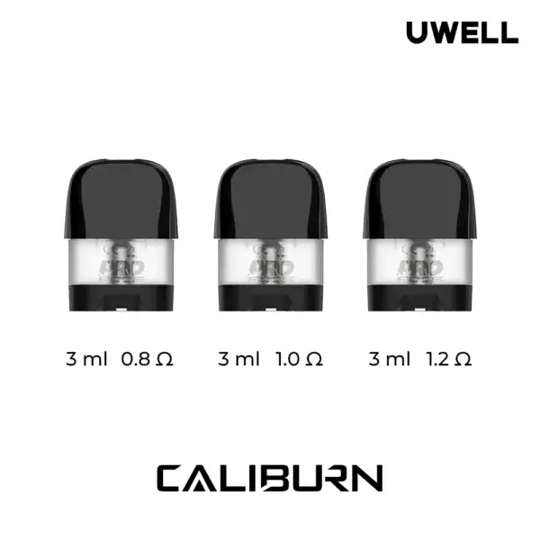 Uwell Caliburn X Pod Cartridge 3ml (2ml/3ml) – Fast Vape Delivery Dubai