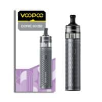VooPoo Doric 60 Pro Vape Device with sleek carbon fiber design and advanced vaping technology.