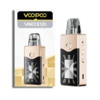 Vape Vinci E120 vaping device with clock display.