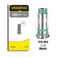 Voopoo ITO-M3 1.2 ohm coil tight MTL 8-12W 50mg nicotine salt Dubai fast delivery