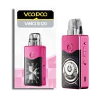 Vape Vinci E120 vaping device with digital display and pink color for vaping enthusiasts.