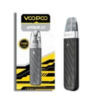 VooPoo Argus Z2 vape device with 1500mAh battery, sleek black design, and portable look.