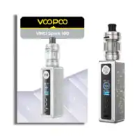 Vinci Spark 100 vape mod with display and atomizer for enhanced vaping experience.