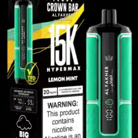 al fakher crown bar 15k dubai lemon mint