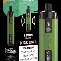 al fakher crown bar dubai lemon mint