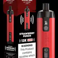 al fakher crown bar dubai strawberry punch