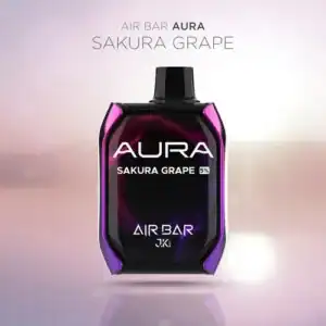 Air Bar Aura Sakura Grape disposable vape
