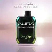 Air Bar Aura Sour Apple Ice disposable vape