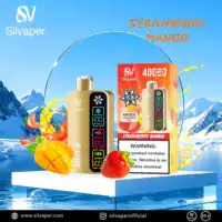 Silvaper 40K Puffs Strawberry Mango vape
