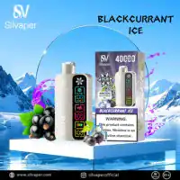 Silvaper 40K Puffs Black Currant Ice disposable vape