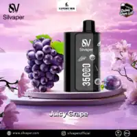 Silvaper 35000 Puff Juicy Grape vape flavor