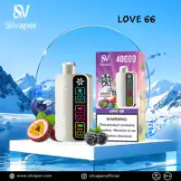 Silvaper 40K Puffs Love 66 vape flavor