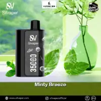 Silvaper 35000 Puff Minty Breeze disposable vape