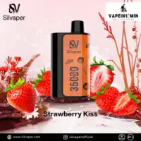 Silvaper 35000 Puff Strawberry Kiss flavor