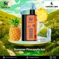 Silvaper 35000 Puff Summer Pineapple Ice flavor